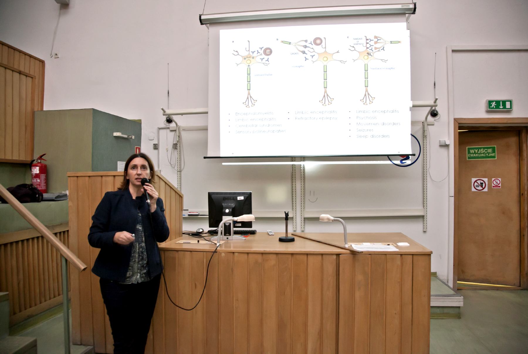 Wykład dotyczący autoimmunologicznych zapaleń mózgu 