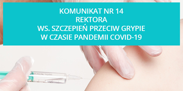 Komunikat nr 15 Rektora grafika