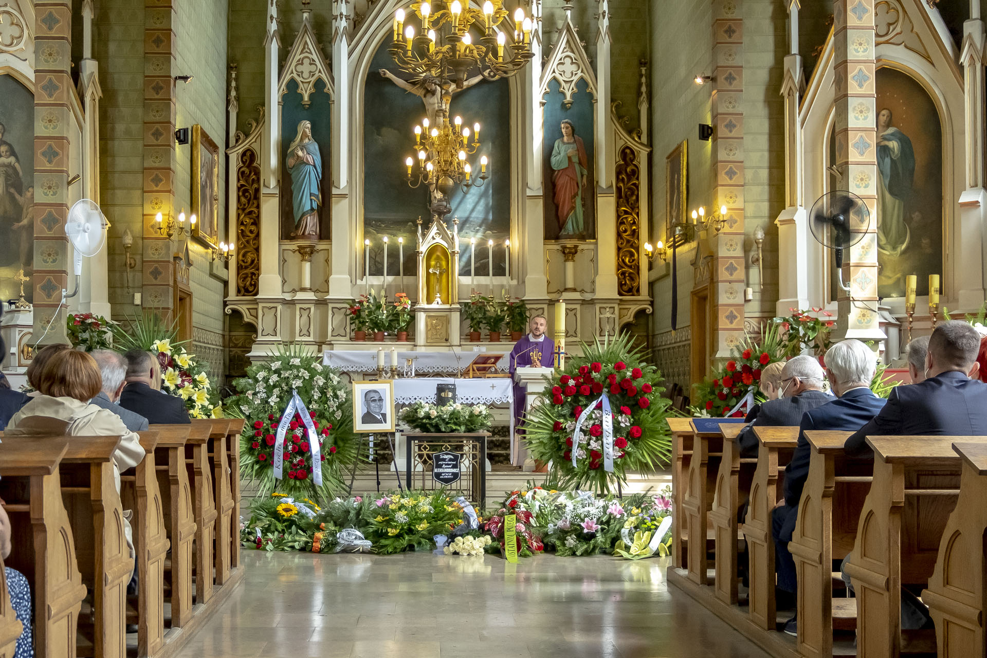 Funeral ceremony of Prof. Ryszard Aleksandrowicz