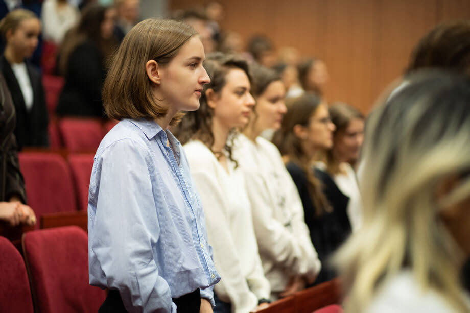 Powitanie studentów pierwszego roku analityki medycznej i farmacji