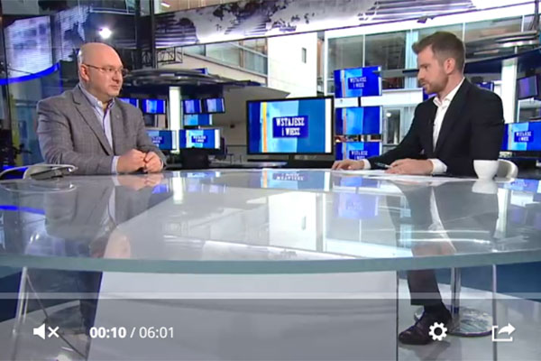 prof. Gałązkowski w tvn24