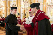 Honorary Degree for prof. Eric Van Cutsem and Conferment of Postgraduate Degrees of the Second Faculty of Medicine