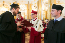 Honorary Degree for Prof. Ewa Kuligowska and 2017-2018 Postgraduate Degree Conferment Ceremony of the 1st Faculty of Medicine