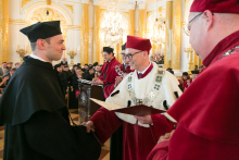 Honorary Degree for Prof. Ewa Kuligowska and 2017-2018 Postgraduate Degree Conferment Ceremony of the 1st Faculty of Medicine