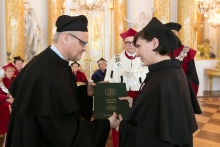 Honorary Degree for prof. Eric Van Cutsem and Conferment of Postgraduate Degrees of the Second Faculty of Medicine