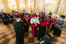 Honorary Degree for Prof. Ewa Kuligowska and 2017-2018 Postgraduate Degree Conferment Ceremony of the 1st Faculty of Medicine