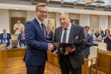 Medal im Dr. Tytusa Chałubińskiego dla prof. Tadeusza Tołłoczki 