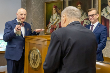 Medal im Dr. Tytusa Chałubińskiego dla prof. Tadeusza Tołłoczki 