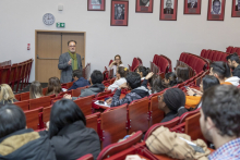 Wykład Endiego Poskovica w ramach Fulbright Open Lecture series na WUM