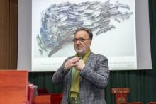 Wykład Endiego Poskovica w ramach Fulbright Open Lecture series na WUM