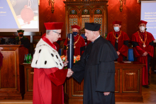 Prof. Marek Krawczyk awarded with Honorary Doctorate by the Jagiellonian University, fot. Anna Wojda