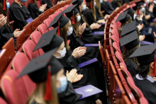 The graduates of the Faculty of Dental Medicine bid farewell to the university