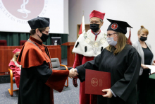 Ceremonial graduation of medical analytics and DUO OTM students