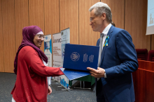 The science and students’ ceremony. The 17th International Student Congress WIMC