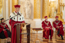 Prof. Mariano Sanz z tytułem doktora honoris causa WUM