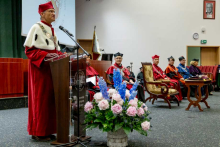 English Division students ceremoniously completed their studies at MUW