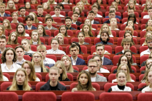 Uroczyste ślubowanie nowych studentów na WLS