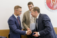 Delegation from Ukraine on a two-day visit to MUW 