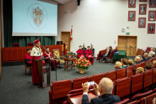 The 1972 graduates celebrated the renewal of their diplomas after 50 years