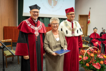 The 1972 graduates celebrated the renewal of their diplomas after 50 years