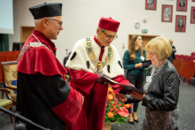 The 1972 graduates celebrated the renewal of their diplomas after 50 years