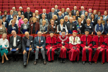 The 1972 graduates celebrated the renewal of their diplomas after 50 years