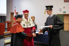 Dreams fulfilled: medical analytics graduates with diplomas