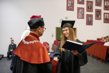 Dreams fulfilled: medical analytics graduates with diplomas