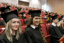 “I believe there are many exciting challenges and opportunities ahead.” Graduation Ceremony of pharmacy graduates 