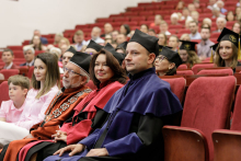 “I believe there are many exciting challenges and opportunities ahead.” Graduation Ceremony of pharmacy graduates 