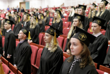 “I believe there are many exciting challenges and opportunities ahead.” Graduation Ceremony of pharmacy graduates 