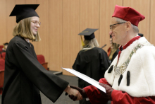 “I believe there are many exciting challenges and opportunities ahead.” Graduation Ceremony of pharmacy graduates 