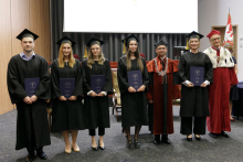 “I believe there are many exciting challenges and opportunities ahead.” Graduation Ceremony of pharmacy graduates 