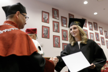 “I believe there are many exciting challenges and opportunities ahead.” Graduation Ceremony of pharmacy graduates 