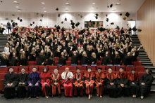 “I believe there are many exciting challenges and opportunities ahead.” Graduation Ceremony of pharmacy graduates 