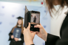 “I believe there are many exciting challenges and opportunities ahead.” Graduation Ceremony of pharmacy graduates 