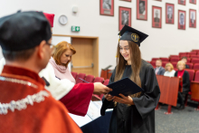 Medical analytics graduates received their diplomas