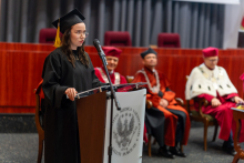 Medical analytics graduates received their diplomas