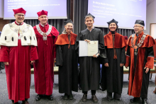 Diplomas for newly appointed doctors and postdoctoral students