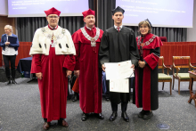 Diplomas for newly appointed doctors and postdoctoral students