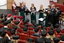 Diplomas for newly appointed doctors and postdoctoral students