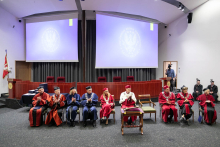 Diplomas for newly appointed doctors and postdoctoral students