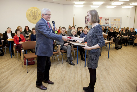 Wręczenie medali oraz dyplomów