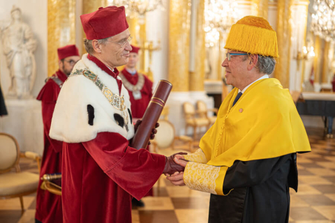 Prof. Mariano Sanz z tytułem doktora honoris causa WUM